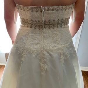 A beautiful wedding dress
